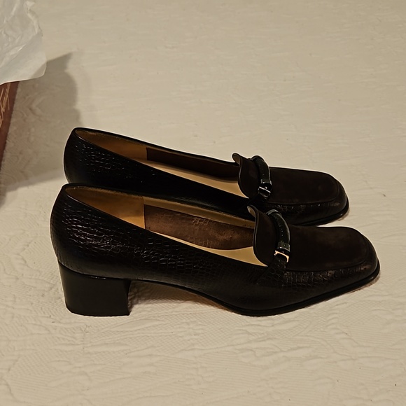 Salvatore Ferragamo Confetto women's shoes size 10 AA - Picture 2 of 11